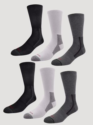 Men's Athletic Crew Sock (6-Pack) in Multi