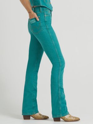 Lainey Wilson x Wrangler Turquoise Boot Huggers