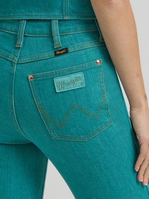 Lainey Wilson x Wrangler Turquoise Boot Huggers