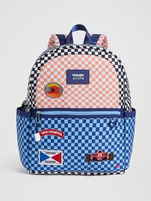 Wrgr x STATE Racer Check Kane Backpack:Checkered Board:One Size: alternative view