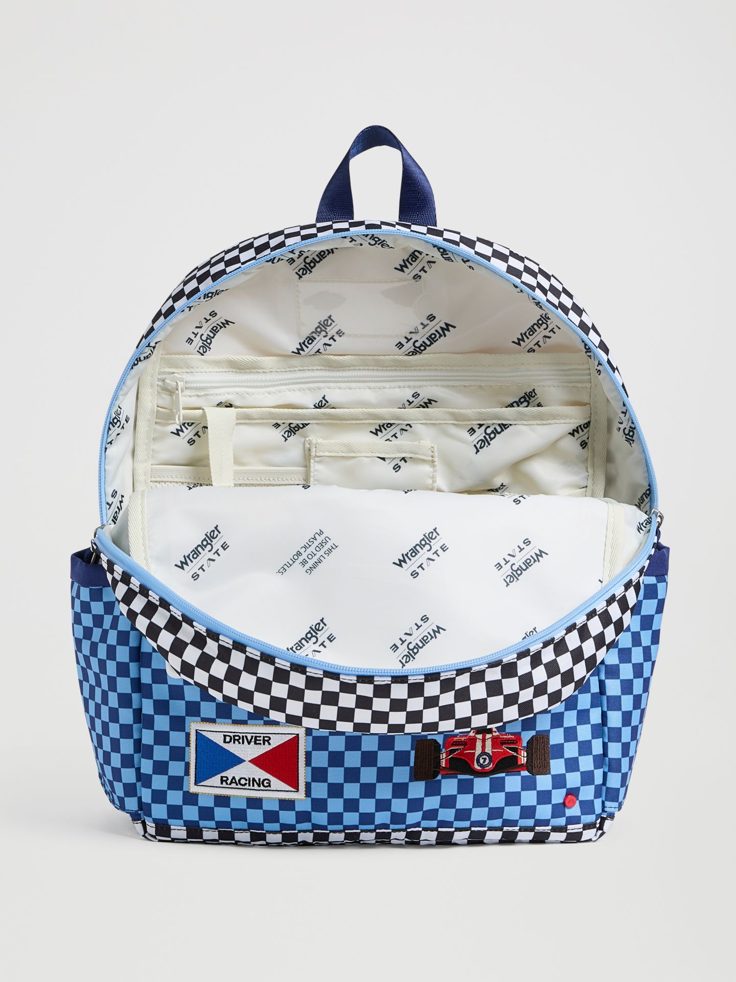 Рюкзак Wrangler x State Racer Checkerboard Kane для детей, цвет: Checkered Board — фото 5