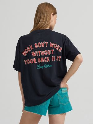 Lainey Wilson x Wrangler Work Oversized Tee