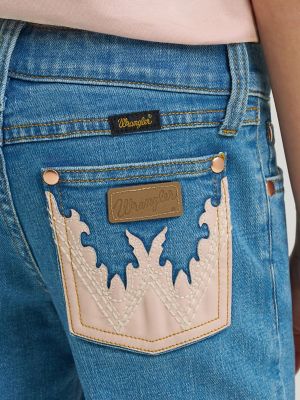 Girl's Lainey Wilson x Wrangler Embellished Mae Bootcut Jean