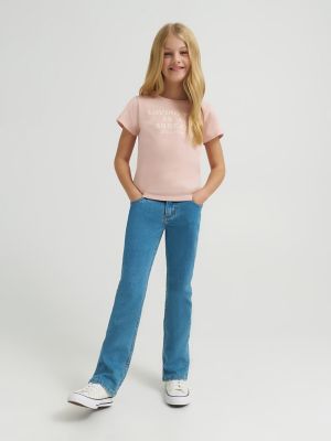 Girl's Lainey Wilson x Wrangler Embellished Mae Bootcut Jean