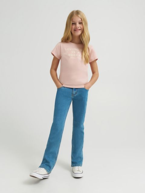 Детские джинсы Wrangler Girl's Lainey Wilson x Wrangler Embellished Mae Bootcut Jean