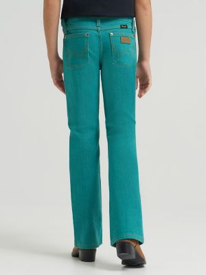 Girl's Lainey Wilson x Wrangler Turquoise Boot Huggers