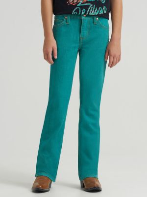 Girl's Lainey Wilson x Wrangler Turquoise Boot Huggers