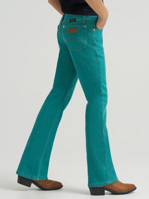 Girl's Lainey Wilson x Wrangler Turquoise Boot Huggers