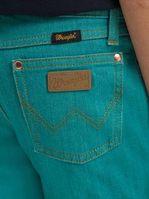 Girl's Lainey Wilson x Wrangler Turquoise Boot Huggers