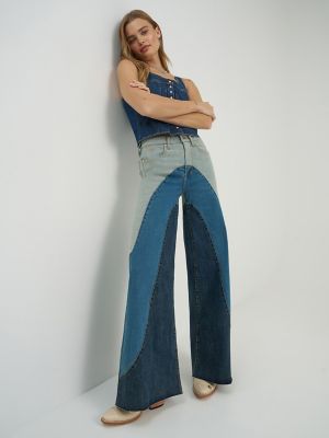 Lainey Wilson x Wrangler Groovy Wide Leg Jean | NEW | Wrangler®