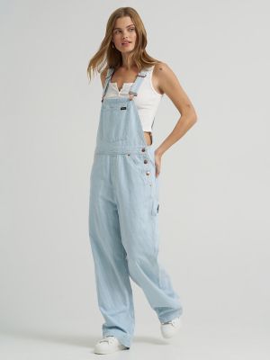 Lainey Wilson x Wrangler Stripe Overalls