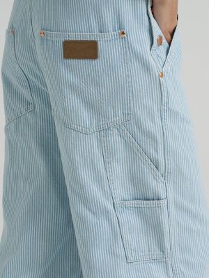Lainey Wilson x Wrangler Stripe Overalls