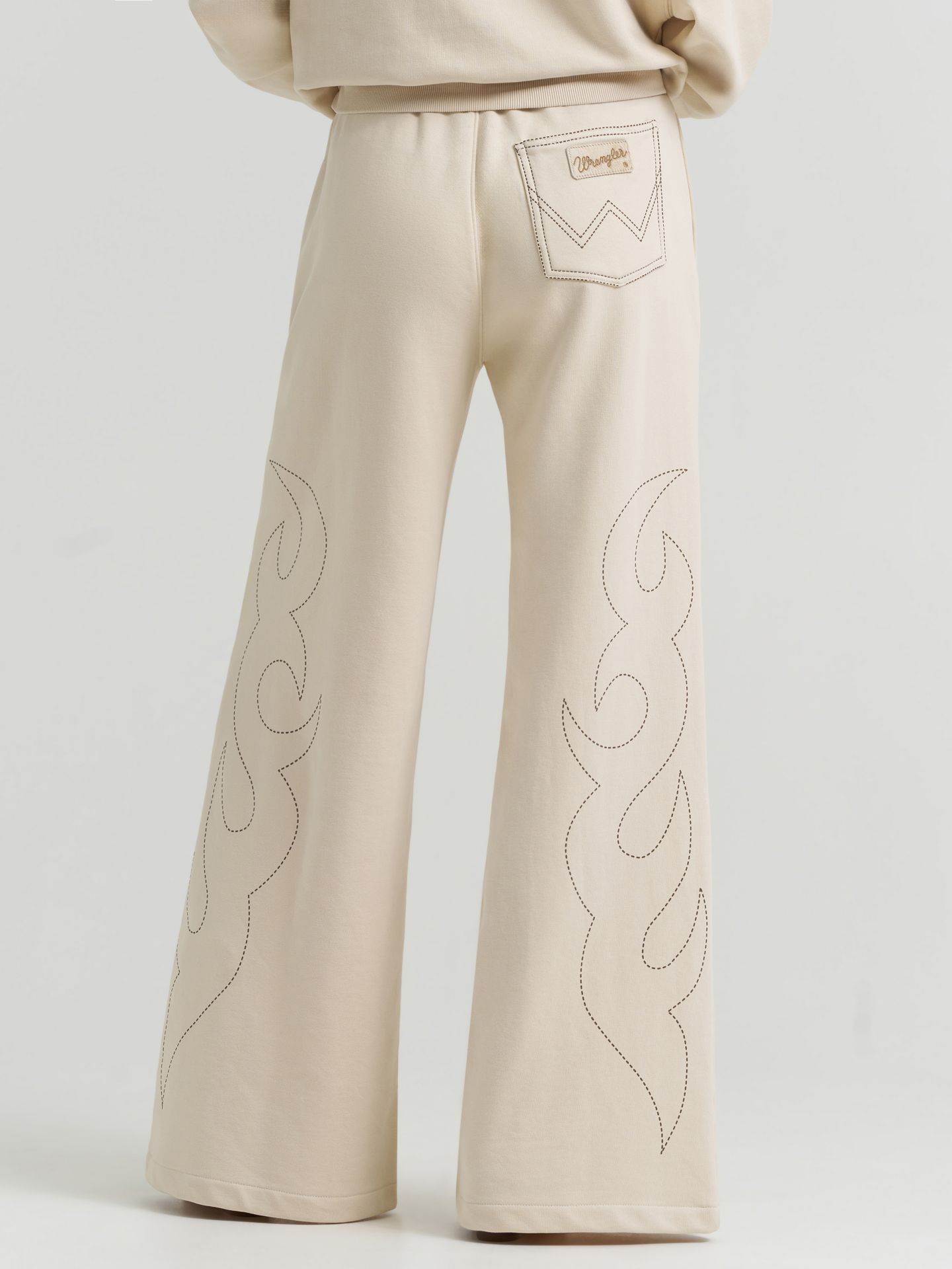 Женские брюки Lainey Wilson x Wrangler Cowboy Sweatpants, цвет: Какао — фото 3