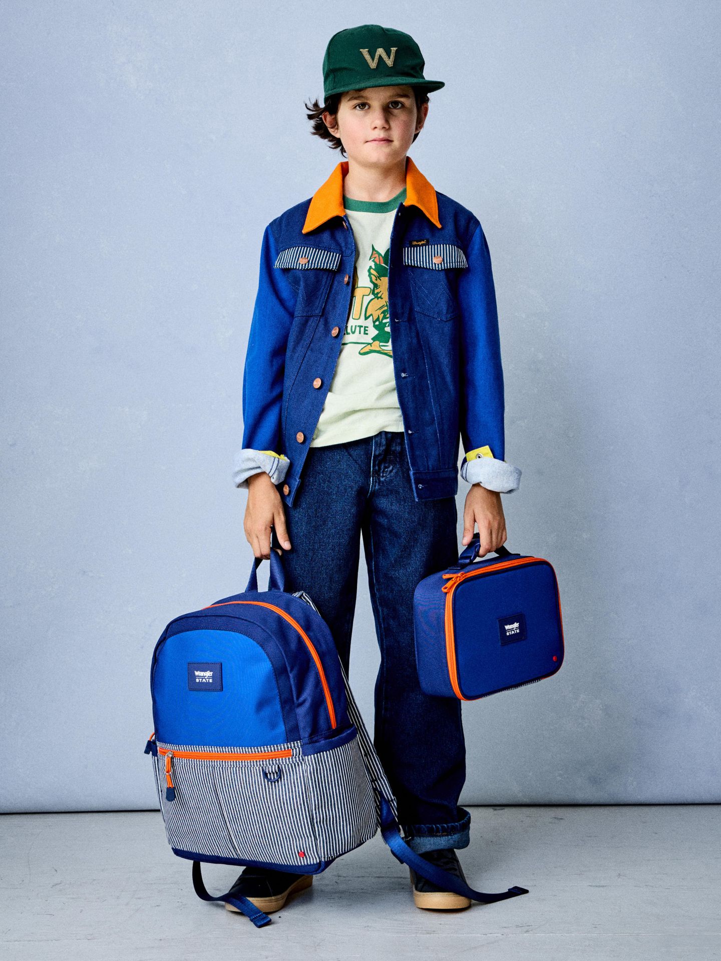 Рюкзак Wrangler x State Stripe Colorblock Kane для детей — фото 3