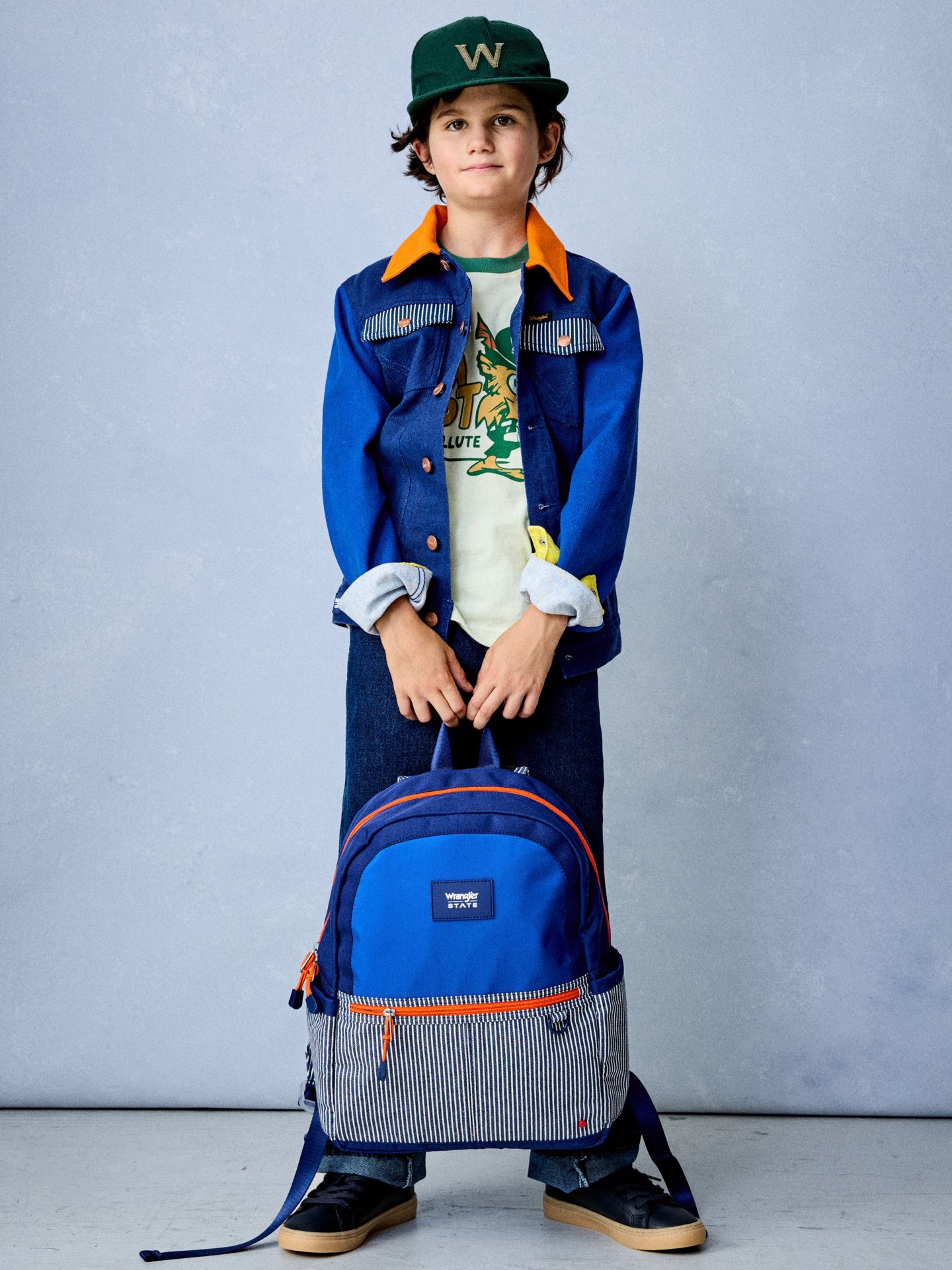 Рюкзак Wrangler x State Stripe Colorblock Kane для детей — фото 1