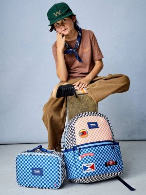 Wrgr x STATE Racer Check Rodgers Lunch Box:Checkered Board:One Size: alternative view 2