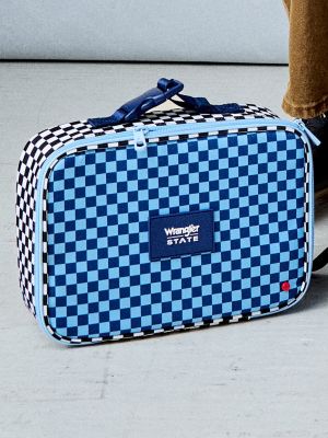 Wrgr x STATE Racer Check Rodgers Lunch Box:Checkered Board:One Size: main view