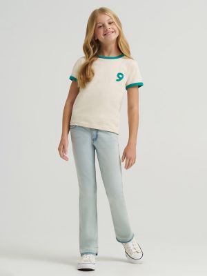 Girl's Lainey Wilson x Wrangler Hearts Dreams Ringer Tee