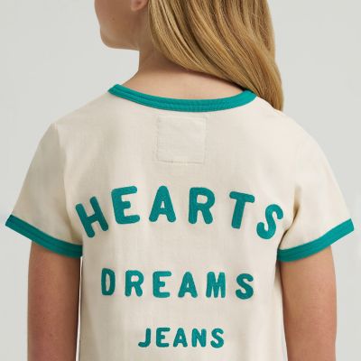 Girl's Lainey Wilson x Wrangler Hearts Dreams Ringer Tee