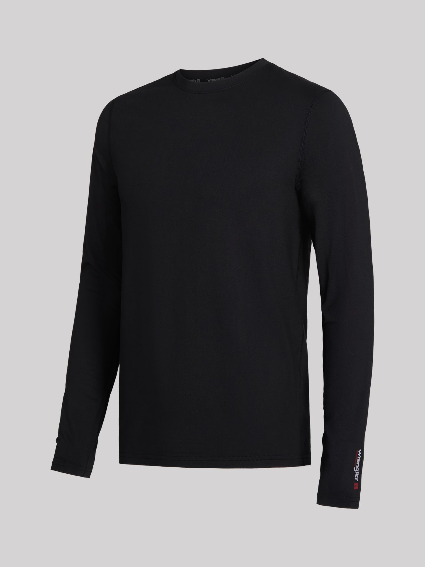 Мужская футболка Wrangler Riggs® Brushed Jersey Thermal, цвет: Чёрный — фото 3
