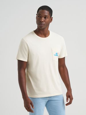Speeding Stars Pocket Graphic T-Shirt