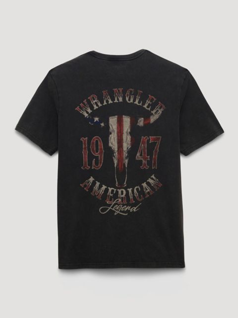 Мужские футболки Wrangler Americana Legend Back Graphic T-Shirt