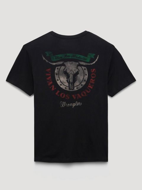 Мужские футболки Wrangler Viva La Tradicion Back Graphic T-Shirt