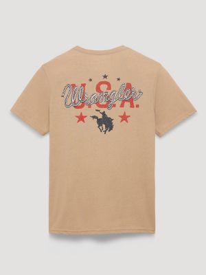 USA Wrangler Rope Back Graphic T-Shirt from Wrangler - $24.99