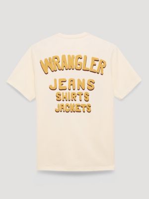 Golden Bronc Dual Graphic T-Shirt in Antique White alternative view