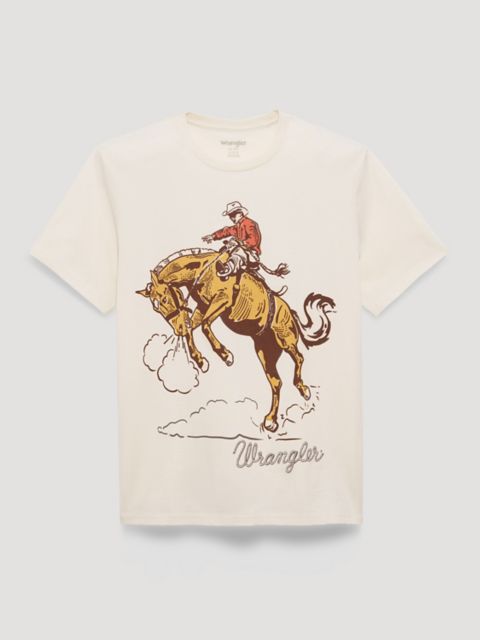 Мужские футболки Wrangler Golden Bronc Dual Graphic T-Shirt