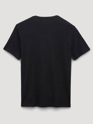 Bucking Cancer Contrast Graphic T-Shirt