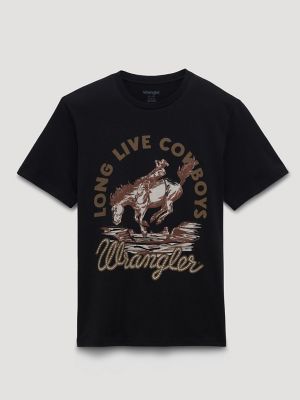 Sepia Cowboy Graphic T-Shirt from Wrangler - $24.99