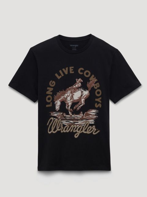 Мужские футболки Wrangler Sepia Cowboy Graphic T-Shirt