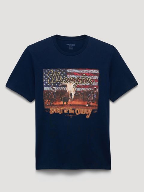 Мужские футболки Wrangler Spirit Flag Graphic T-Shirt