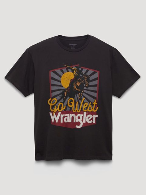 Мужские футболки Wrangler Go West Vintage Fit Graphic T-Shirt