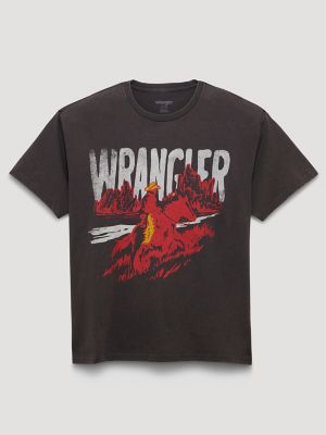 Flame Cowboy Vintage Fit Graphic T-Shirt from Wrangler - $24.99