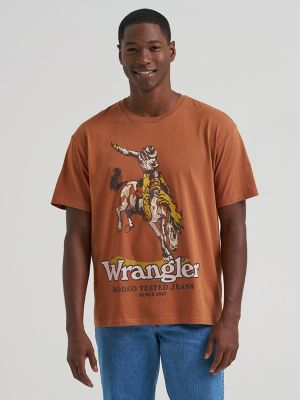 Rodeo Tested Vintage Fit Graphic T-Shirt in Rawhide alternative view 2