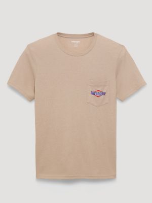 Framed Logo Back Graphic Pocket T-Shirt