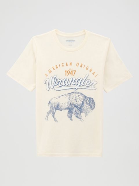 Детские футболки Wrangler Boy's Buffalo Graphic T-Shirt