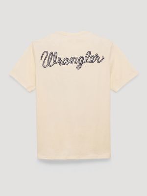 Bronc Rider Dual Graphic T-Shirt in Antique White alternative view