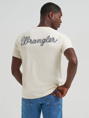 Bronc Rider Dual Graphic T-Shirt in Antique White alternative view 3