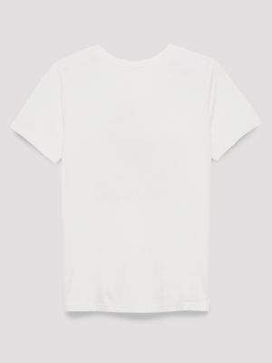 Sprinting Cowgirl Reg Fit Graphic Tee in Bright White Heather alternative view 2