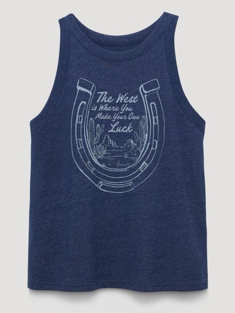 Женские футболки Wrangler Make Your Own Luck Goddess Tank