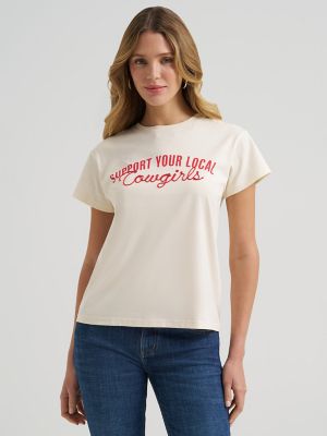 Whipstitch Cowgirls Retro Regular Graphic Tee