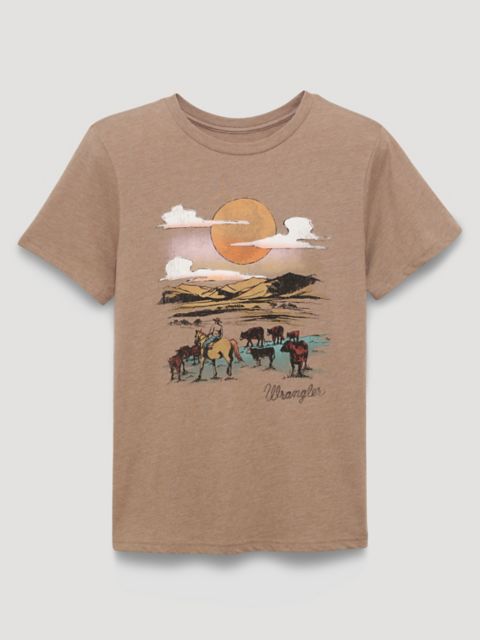 Женские футболки Wrangler Desert Landscape Reg Fit Graphic Tee