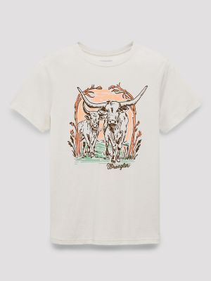 Bull Arbor Reg Fit Graphic Tee from Wrangler - $24.99