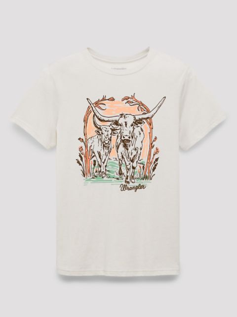Мужские футболки Wrangler Bull Arbor Reg Fit Graphic Tee
