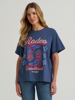 Rodeo Sweetheart Girlfriend Graphic Tee