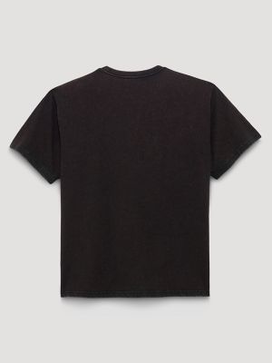 Long Live Cowboys Nostalgia Retro Reg Graphic Tee in Black Beauty alternative view 3