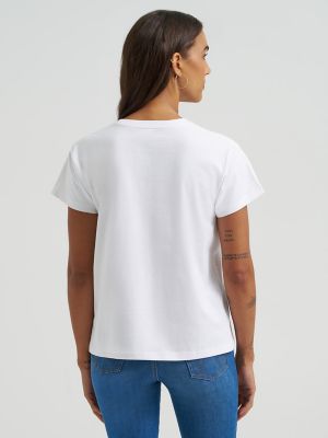 1947 Billboard Retro Regular Graphic Tee in Bright White alternative view 3